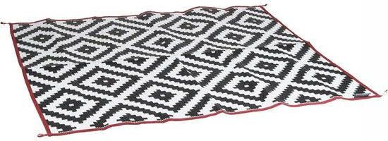 Bo-Camp Bo Camp Urban Outdoor Chill Mat Lewisham M zwart wit Middengrijs/Wit