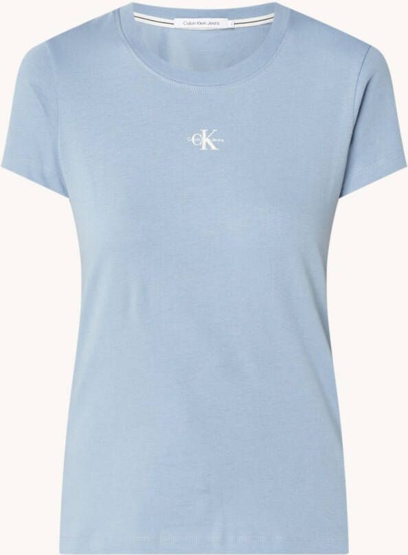 Calvin Klein T shirt MICRO MONOLOGO SLIM FIT TEE
