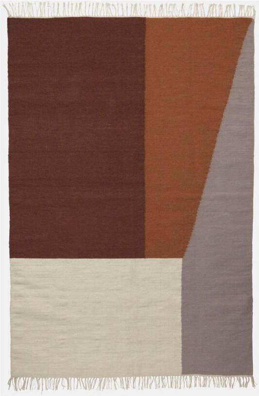 ferm LIVING Kelim Borders Small vloerkleed 140 x 80 cm