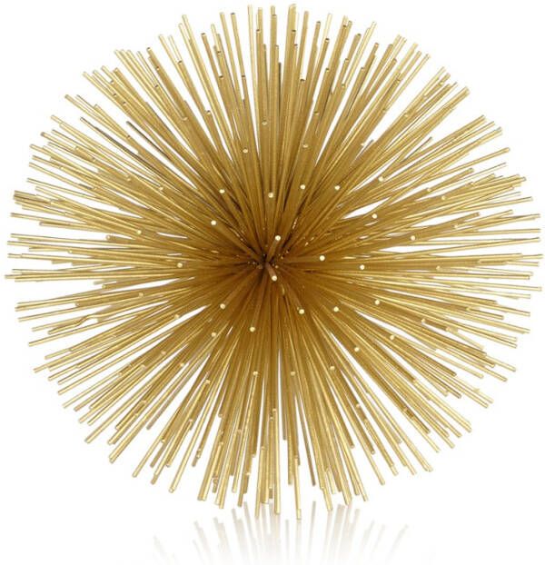 Pols Potten Prickle Small decoratie van messing
