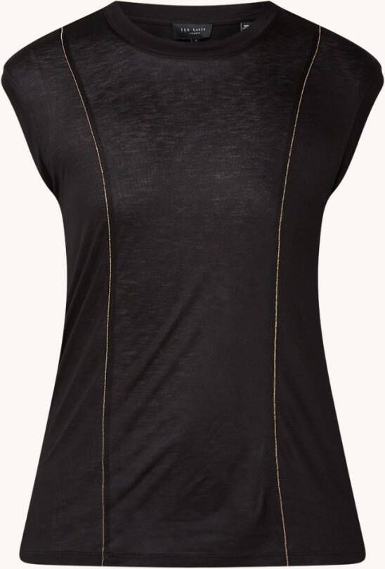 Ted Baker Kimye mouwloze top met ronde hals
