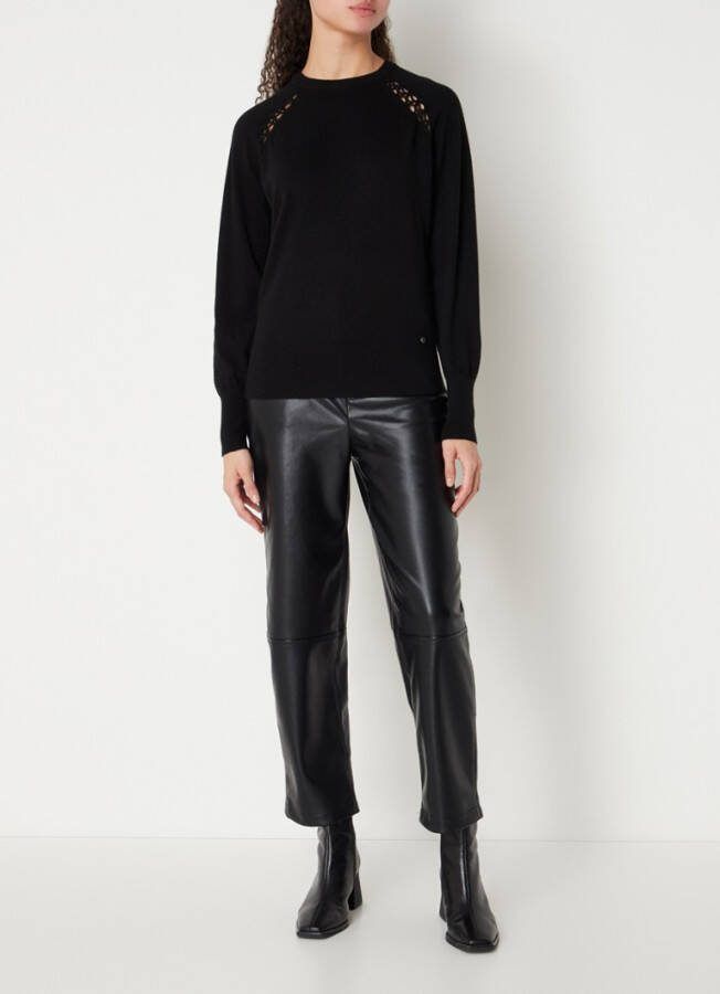 Ted Baker Fijngebreide pullover in kasjmierblend