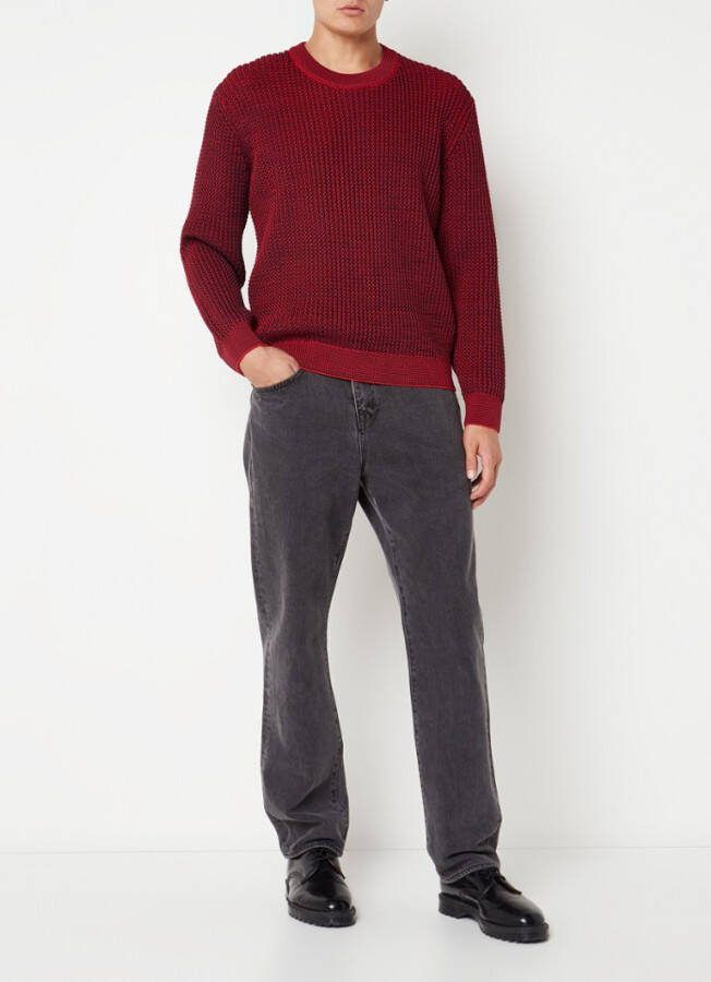 Ted Baker Redeer grofgebreide pullover met ronde hals