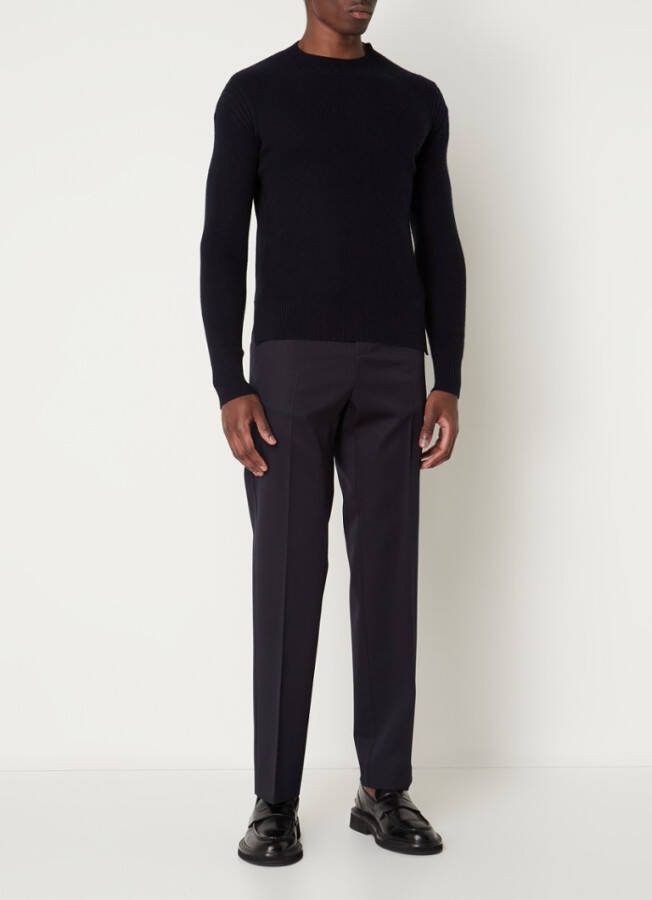 Ted Baker Heddont straight fit pantalon van wol