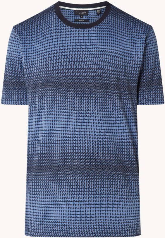 Ted Baker T shirt met ronde hals en print