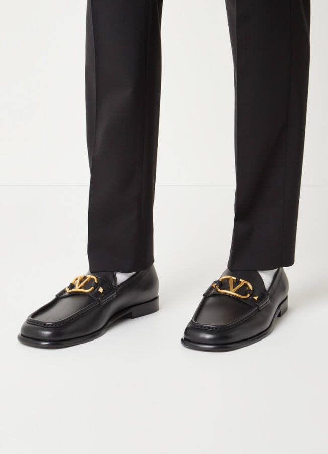 Valentino Garavani Instappers & Slip ons Zwart Heren