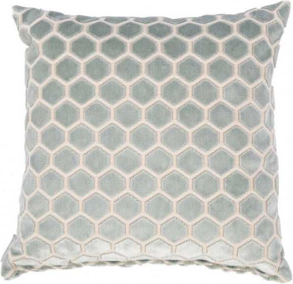 Zuiver Monty Kussen 45 x 45 cm Lichtblauw