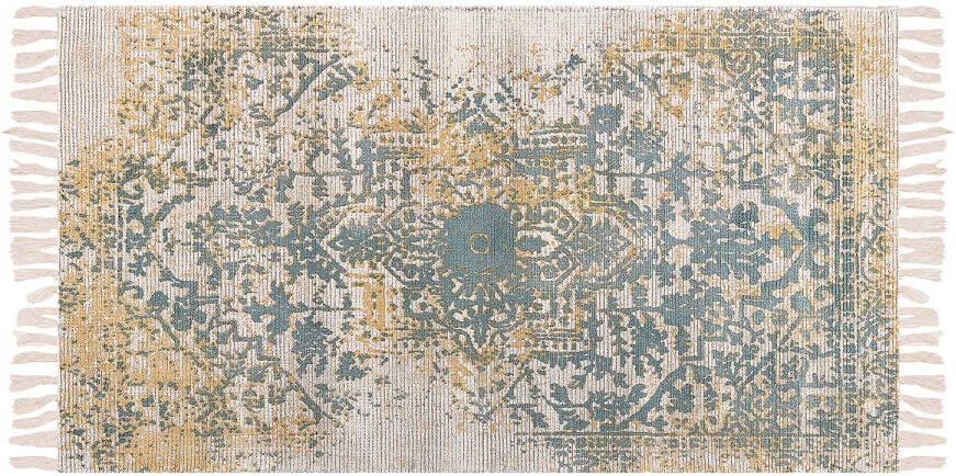 Beliani Boyali Vintage/orientaals groen viscose