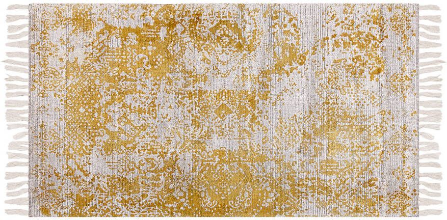 Beliani Boyali Vintage/orientaals groen viscose