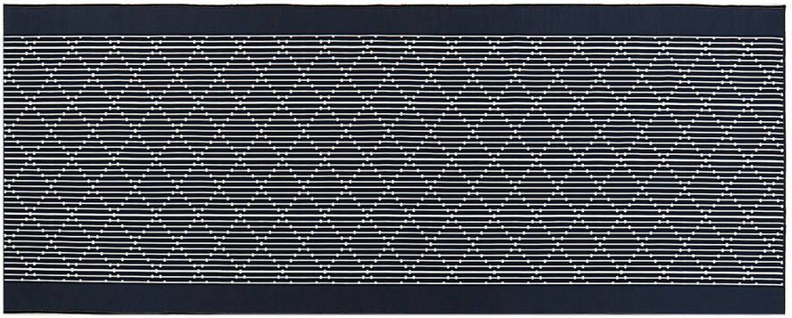 Beliani Charvad Loper grijs polyester