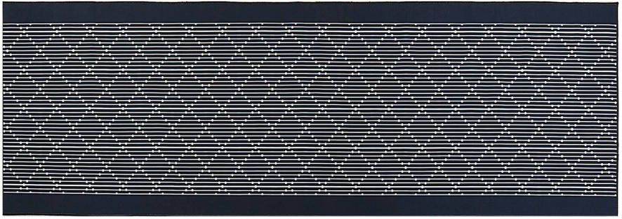 Beliani Charvad Loper grijs polyester