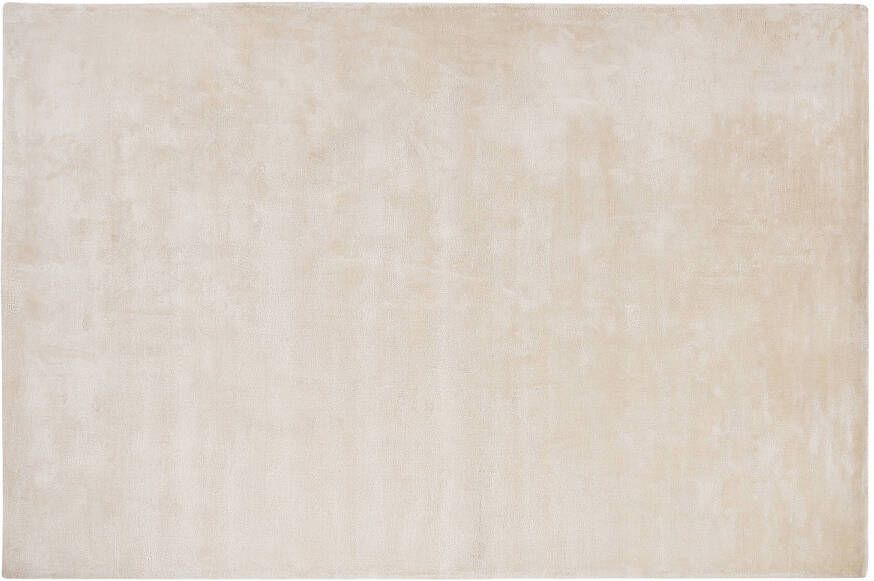 Beliani Gesi Ii Laagpolig beige viscose