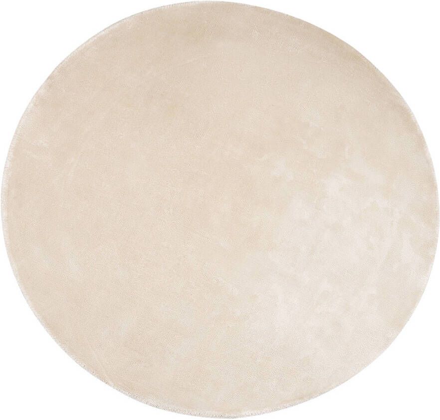 Beliani Gesi Ii Laagpolig beige viscose
