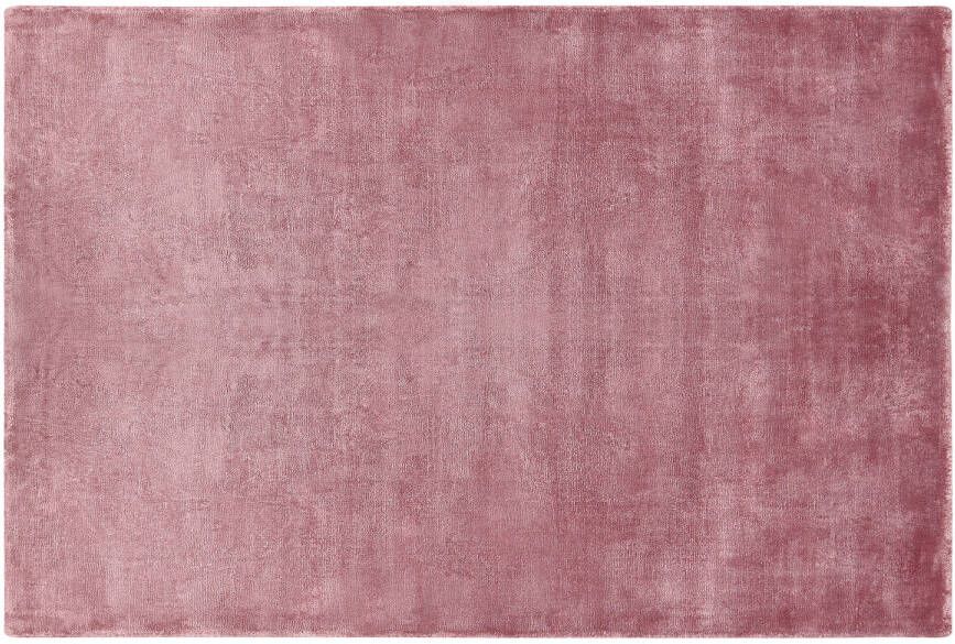 Beliani Gesi Ii Laagpolig roze viscose