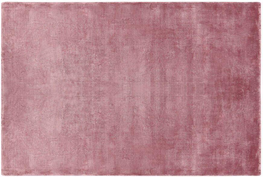 Beliani Gesi Ii Laagpolig roze viscose