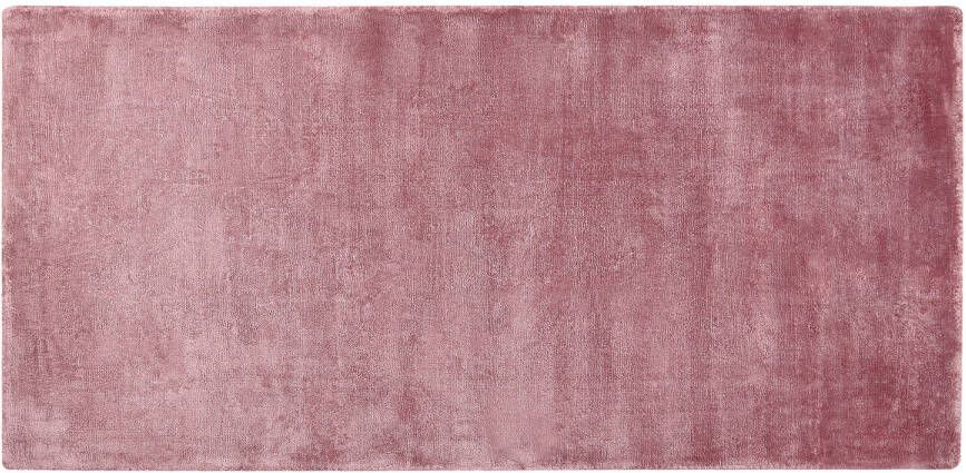 Beliani Gesi Ii Loper roze viscose