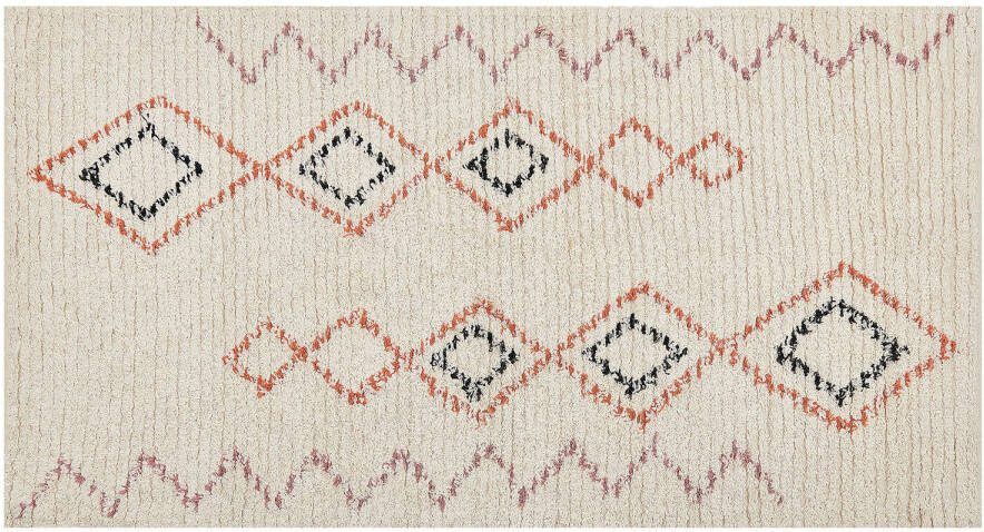 Beliani Guwahati Loper beige katoen