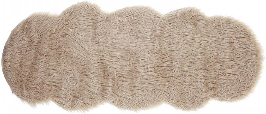Beliani Mamungari Schapenvacht beige acryl