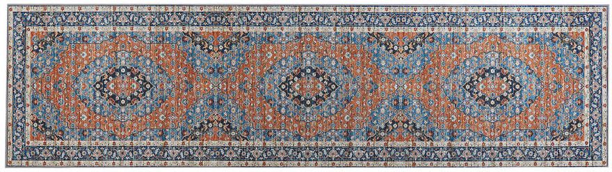 Beliani Midalam Loper blauw polyester