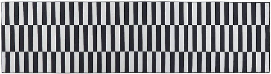 Beliani Loper PACODE Wit polyester 80x300 cm Leen Bakker