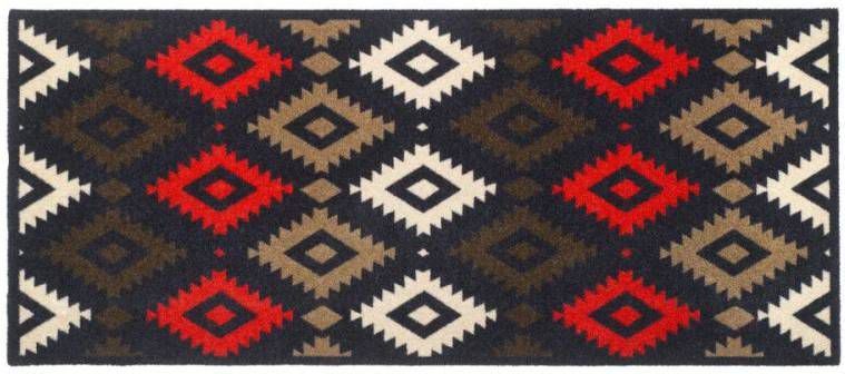 MD-Entree MD Entree Design mat Universal Kelim Red 67 x 150 cm