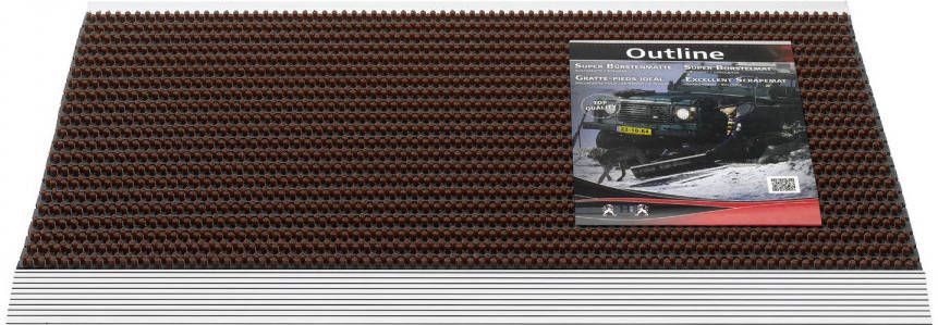 Hamat Outline Brown 40x60