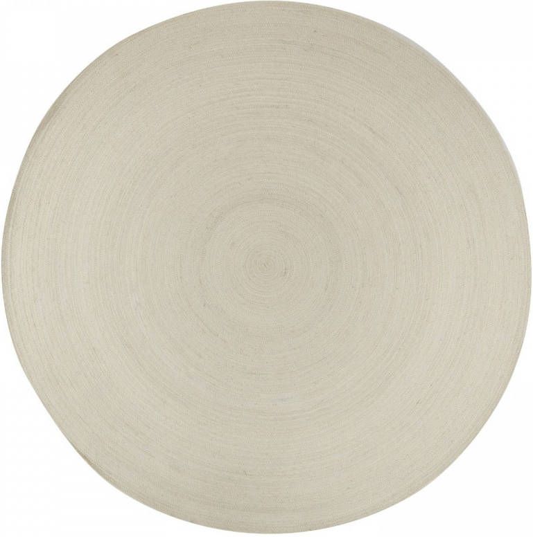 Interieur05 Rond Wollen Vloerkleed Gapo Wit