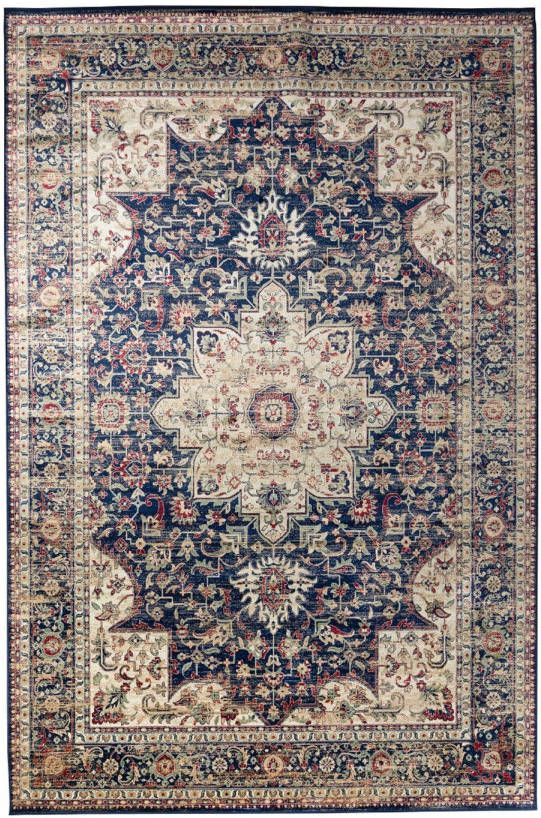 Interieur05 Vintage Vloerkleed Blauw 185 X 275 Cm(L) Payton
