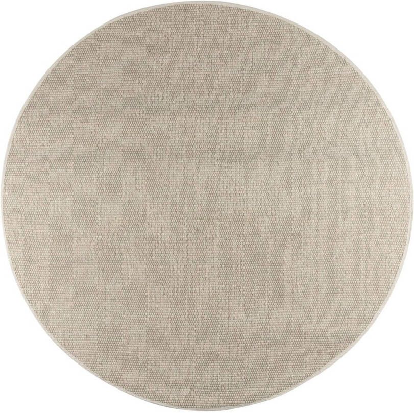Interieur05 Wollen Vloerkleed Rond Ivoor wit Vik 240cm(XL )