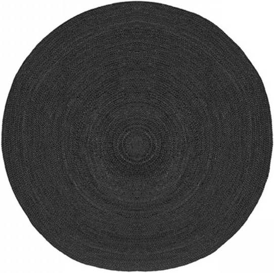 Label51 Vloerkleed Jute Zwart Jute 90 Cm