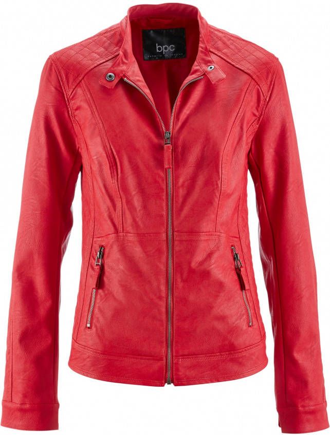 bonprix Bikerjack van imitatieleer