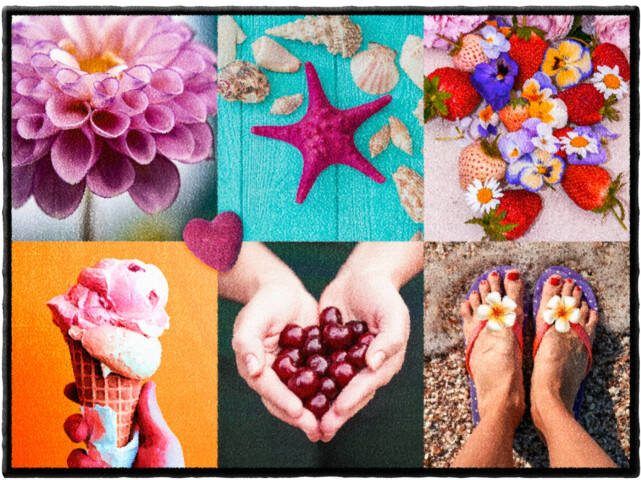 bonprix Deurmat met zomers design
