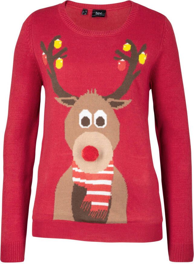 bpc bonprix collection Kersttrui met rendier