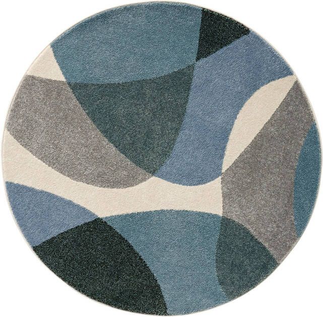 bonprix Rond vloerkleed met geometrische vormen