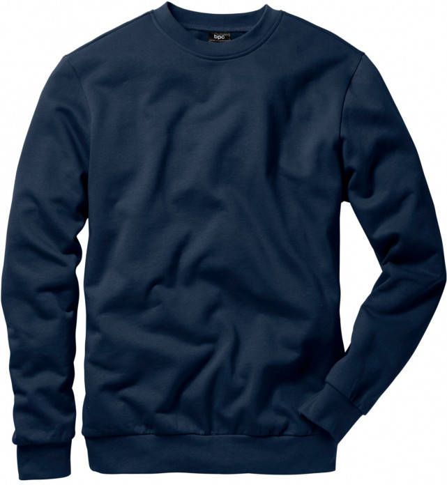 bpc bonprix collection Sweater, donkerblauw, 60% katoen, 40% polyester