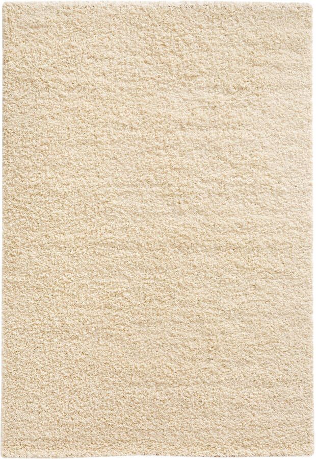 bonprix Hoogpolig vloerkleed, effen en veelzijdig