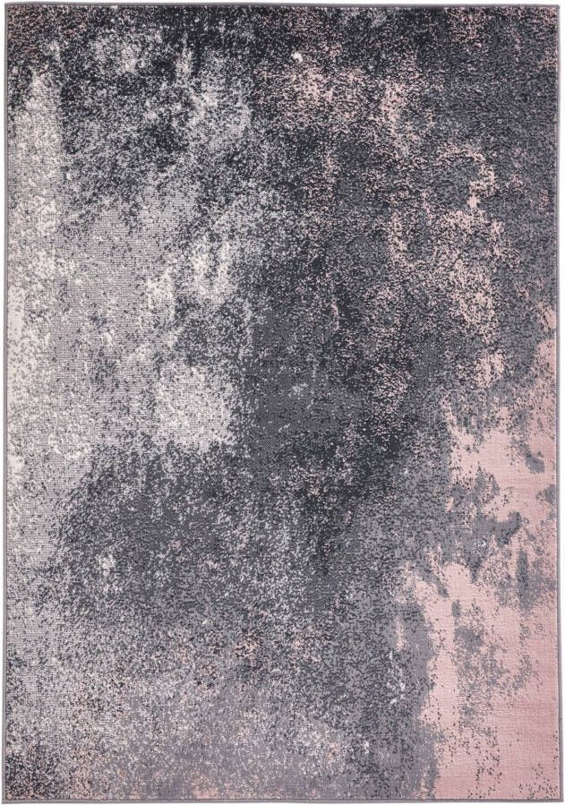 bonprix Vloerkleed met gemarmerd patroon