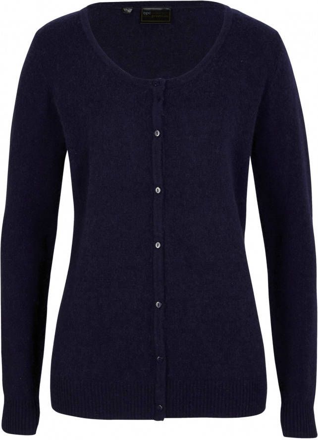bonprix Wollen vest met Good Cashmere Standard®