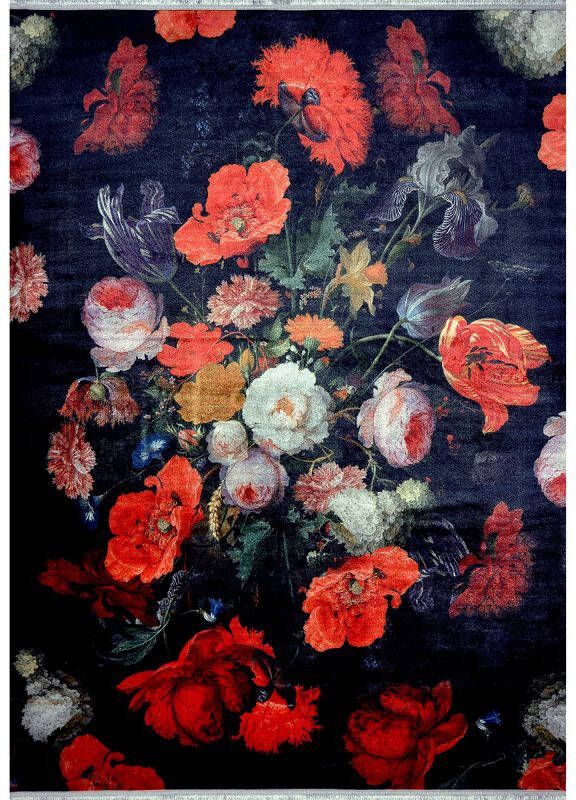 Budget Home Store Vloerkleed Velvet Flower 160x230