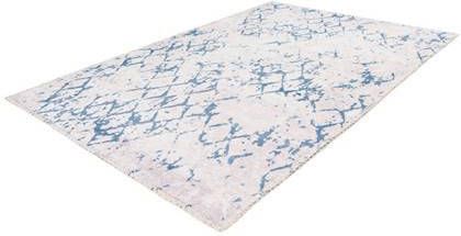 Arte Espina Peron 120 x 180 cm Vloerkleed Wit/Blauw