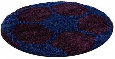 Ayyildiz Fun Football Kinderkamer Vloerkleed Rond 100 cm