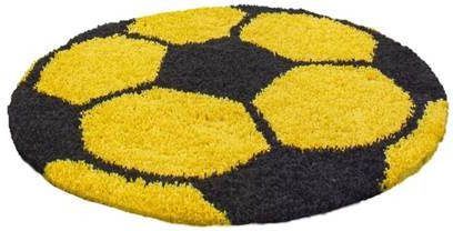 Ayyildiz Fun Football Kinderkamer Vloerkleed Rond 120 cm