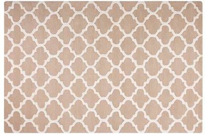 Beliani Erbaa Vloerkleed Wol 160 X 230 Cm