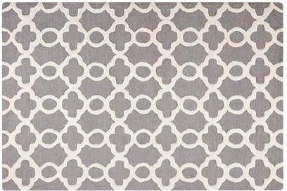 Beliani Zile Vloerkleed Wol 140 X 200 Cm