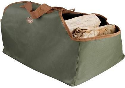 No Label Haardbloktas Canvas Zwart