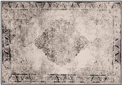 Eva Interior Buiten Vloerkleed Sage Zwart Dubbelzijdig - 240 X 340 Cm (Xl )