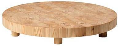 ferm LIVING Chess snijplank van lariks hout 45 cm