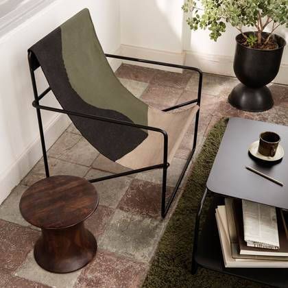 Ferm living Desert Fauteuil Black/Dune