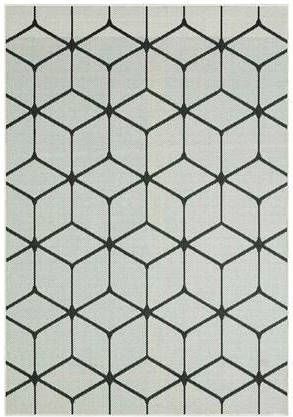 FlyCarpets Capri Indoor En Outdoor Creme Vloerkleed