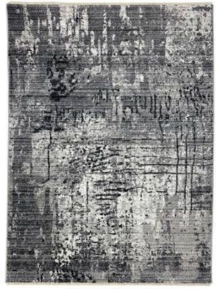 FlyCarpets Lorenzo Zilver Vloerkleed